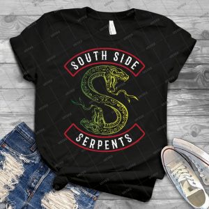 Southside Serpents Jughead Hoodie Jacket Riverdale - Gift Idea Shirt For Men Tee For Women Classic Retro Vintage Graphic T-Shirt