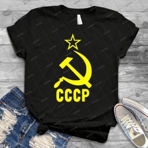 Soviet Communist Cccp Hammer & Sickle - Best Unisex Trending Handmade T-shirt Gift Idea For Men T-shirt For Woman