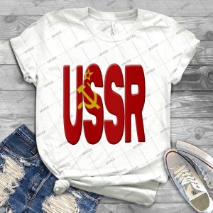 Soviet Flag - Best Unisex Trending Handmade T-shirt Gift Idea For Men T-shirt For Woman