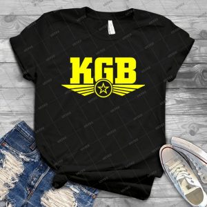 Soviet Kgb Logo - Gift Idea Shirt For Men Tee For Women Classic Retro Vintage Graphic T-Shirt