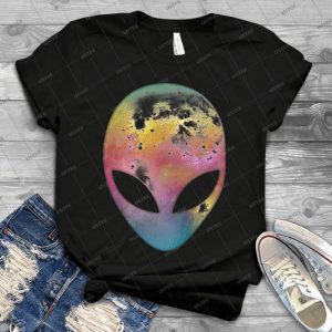 Space Alien 12 - Vintage Men's Shirt Tshirt For Women Classic Handmade Shirt Retro Graphic Tee