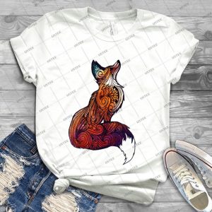 Space Fox - Best Unisex Trending Handmade T-shirt Gift Idea For Men T-shirt For Woman