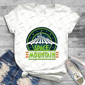 Space Mountain - Best Unisex Trending Handmade T-shirt Gift Idea For Men T-shirt For Woman