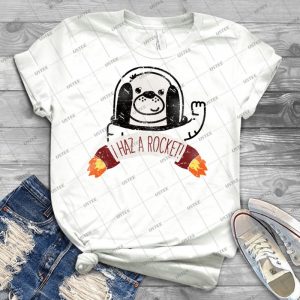 Space Puppy Haz A Rocket  31 - Best Unisex Trending Handmade T-shirt Gift Idea For Men T-shirt For Woman