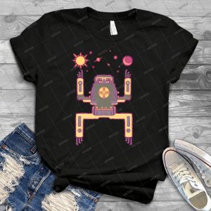 Space Sloth 10 - Vintage Men's Shirt Tshirt For Women Classic Handmade Shirt Retro Graphic Tee