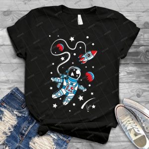 Space Walk 93 - Trending Shirt For Women Vintage Retro Tee For Men Kid's T-Shirt Handmade Shirt