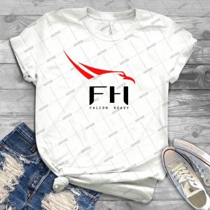 Spacex Falcon Heavy - Gift Idea Shirt For Men Tee For Women Classic Retro Vintage Graphic T-Shirt
