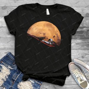 Spacex Starman In Orbit Around Mars 40 - Trending Shirt For Women Vintage Retro Tee For Men Kid's T-Shirt Handmade Shirt