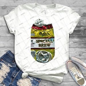 Special Brew - Crushed Tin 52 - Vintage Men's Shirt Tshirt For Women Classic Handmade Shirt Retro Graphic Tee