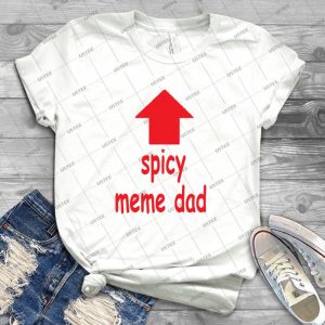 Spicy Meme Dad - Gift Idea Shirt For Men Tee For Women Classic Retro Vintage Graphic T-Shirt