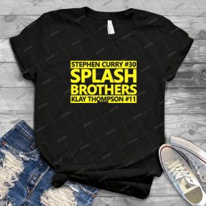 Splash Brothers - #11 And #30 - - Gift Idea Shirt For Men Tee For Women Classic Retro Vintage Graphic T-Shirt