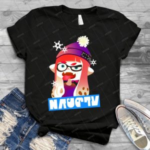 Splatfest Team Naughty V-4 - Best Unisex Trending Handmade T-shirt Gift Idea For Men T-shirt For Woman