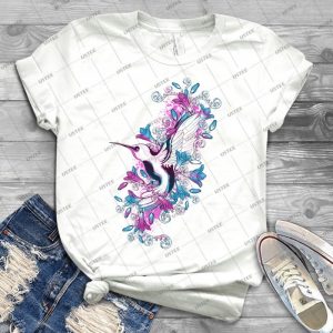 Spring Hummingbird - Gift Idea Shirt For Men Tee For Women Classic Retro Vintage Graphic T-Shirt
