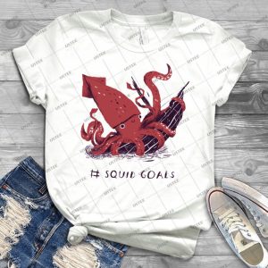 Squid Goals - Best Unisex Trending Handmade T-shirt Gift Idea For Men T-shirt For Woman