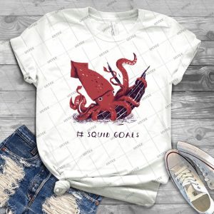 Squid Goals 99 - Gift Idea Shirt For Men Tee For Women Classic Retro Vintage Graphic T-Shirt