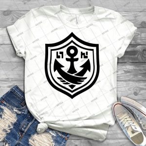 Squidforce White Anchor Tee 62 - Trending Shirt For Women Vintage Retro Tee For Men Kid's T-Shirt Handmade Shirt