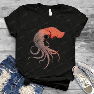 Squidly T Shirt 65 - Vintage Men's Shirt Tshirt For Women Classic Handmade Shirt Retro Graphic Tee