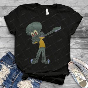 Squidward - Vintage Men's Shirt Tshirt For Women Classic Handmade Shirt Retro Graphic Tee