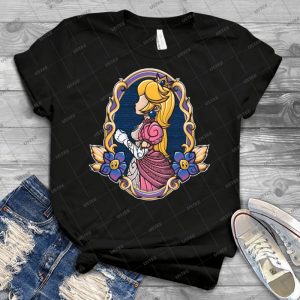 Stained-Glass Peach - Gift Idea Shirt For Men Tee For Women Classic Retro Vintage Graphic T-Shirt