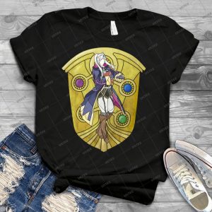 Stained Glass Female Robin - Best Unisex Trending Handmade T-shirt Gift Idea For Men T-shirt For Woman