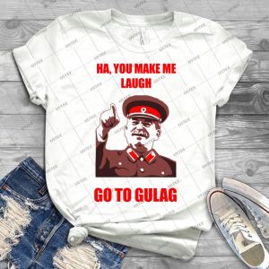 Stalin Go To Gulag Meme - Gift Idea Shirt For Men Tee For Women Classic Retro Vintage Graphic T-Shirt