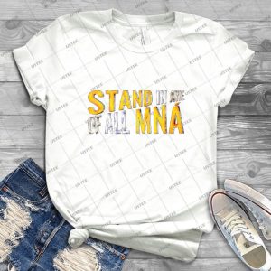Stand In Awe Of All Mna - Gift Idea Shirt For Men Tee For Women Classic Retro Vintage Graphic T-Shirt