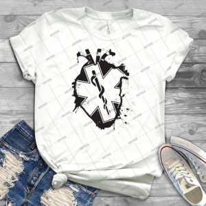 Star Of Life Anatomical Heart - Best Unisex Trending Handmade T-shirt Gift Idea For Men T-shirt For Woman