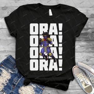 Star Platinum Tee - Vintage Men's Shirt Tshirt For Women Classic Handmade Shirt Retro Graphic Tee