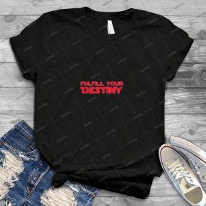 Star Wars-&Quot;Fulfill Your Destiny&Quot; - Vintage Men's Shirt Tshirt For Women Classic Handmade Shirt Retro Graphic Tee
