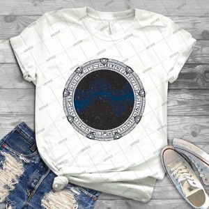 Stargate - Black - - Vintage Men's Shirt Tshirt For Women Classic Handmade Shirt Retro Graphic Tee