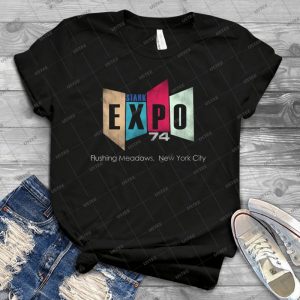 Stark Expo 74 - Vintage Men's Shirt Tshirt For Women Classic Handmade Shirt Retro Graphic Tee