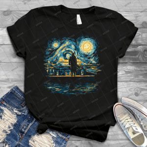 Starry Fall - Sherlock - - Best Unisex Trending Handmade T-shirt Gift Idea For Men T-shirt For Woman