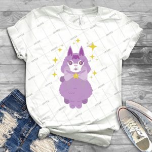Starry Pastel Alpaca 63 - Trending Shirt For Women Vintage Retro Tee For Men Kid's T-Shirt Handmade Shirt