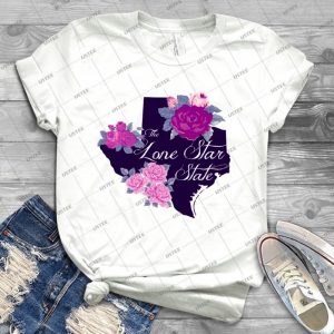 State Sayings - Texas Is The Lone Star State 90 - Trending Shirt For Women Vintage Retro Tee For Men Kid's T-Shirt Handmade Shirt