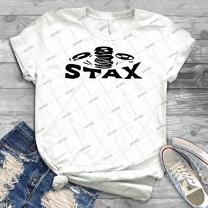 Stax Records 6 - Vintage Men's Shirt Tshirt For Women Classic Handmade Shirt Retro Graphic Tee
