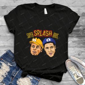 Steph Curry Klay Thompson Super Splash Bros - Gift Idea Shirt For Men Tee For Women Classic Retro Vintage Graphic T-Shirt