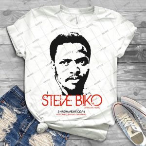 Steve Biko - Afrian Hero 40 - Best Unisex Trending Handmade T-shirt Gift Idea For Men T-shirt For Woman