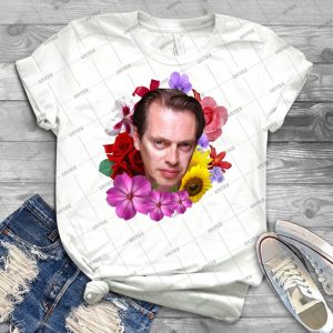 Steve Buscemi - Floral 68 - Trending Shirt For Women Vintage Retro Tee For Men Kid's T-Shirt Handmade Shirt