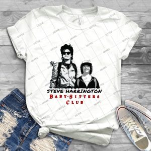 Steve Harrington-Babysitters Club - Best Unisex Trending Handmade T-shirt Gift Idea For Men T-shirt For Woman
