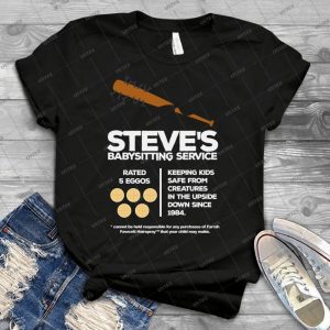 Steve S Babysitting Service - Best Unisex Trending Handmade T-shirt Gift Idea For Men T-shirt For Woman
