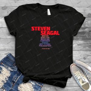 Steven Seagal-Multitasker T-Shirt - Best Unisex Trending Handmade T-shirt Gift Idea For Men T-shirt For Woman