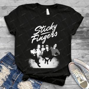 Sticky Fingers-West Way - Vintage Men's Shirt Tshirt For Women Classic Handmade Shirt Retro Graphic Tee