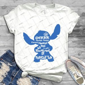 Stitch Ohana Means Family 20 - Best Unisex Trending Handmade T-shirt Gift Idea For Men T-shirt For Woman