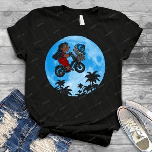 Stitch Phone Home 84 - Vintage Men's Shirt Tshirt For Women Classic Handmade Shirt Retro Graphic Tee