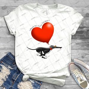 Stolen Heart-Black Hound - Vintage Men's Shirt Tshirt For Women Classic Handmade Shirt Retro Graphic Tee