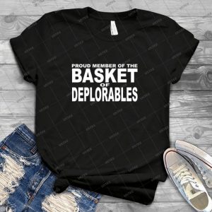 Stolzes Mitglied Des Korbes Von Deplorables 22 - Vintage Men's Shirt Tshirt For Women Classic Handmade Shirt Retro Graphic Tee