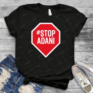 Stop Adani Logo - Best Unisex Trending Handmade T-shirt Gift Idea For Men T-shirt For Woman