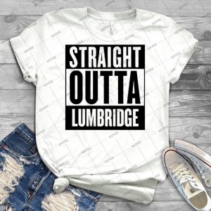 Straight Outta Lumbridge 48 - Vintage Men's Shirt Tshirt For Women Classic Handmade Shirt Retro Graphic Tee