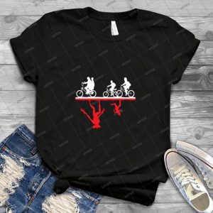 Stranger Bikes - Gift Idea Shirt For Men Tee For Women Classic Retro Vintage Graphic T-Shirt