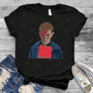 Stranger Rebel - Vintage Men's Shirt Tshirt For Women Classic Handmade Shirt Retro Graphic Tee